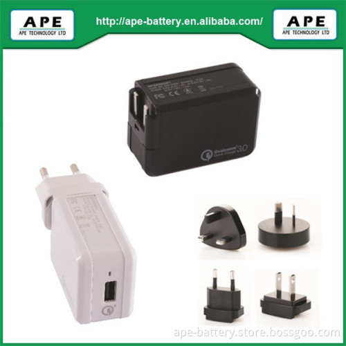 Embedded Qualcomm Quick Charge 3.0 AC adapter MPA820QW1 (20W)
